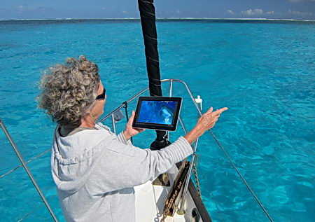 windows tablet and cruising guide